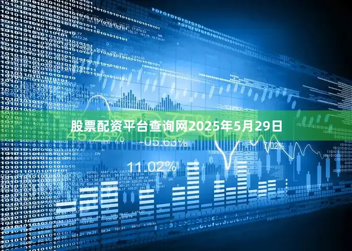 股票配资平台查询网2025年5月29日